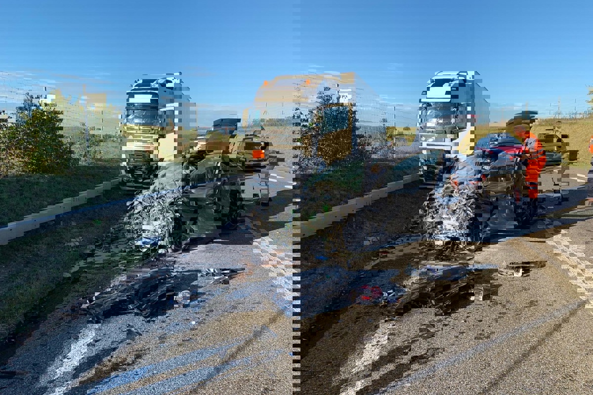 Fünf Wochen nach der letzten Frontalkollision geriet wieder ein Auto auf die Gegenfahrbahn.