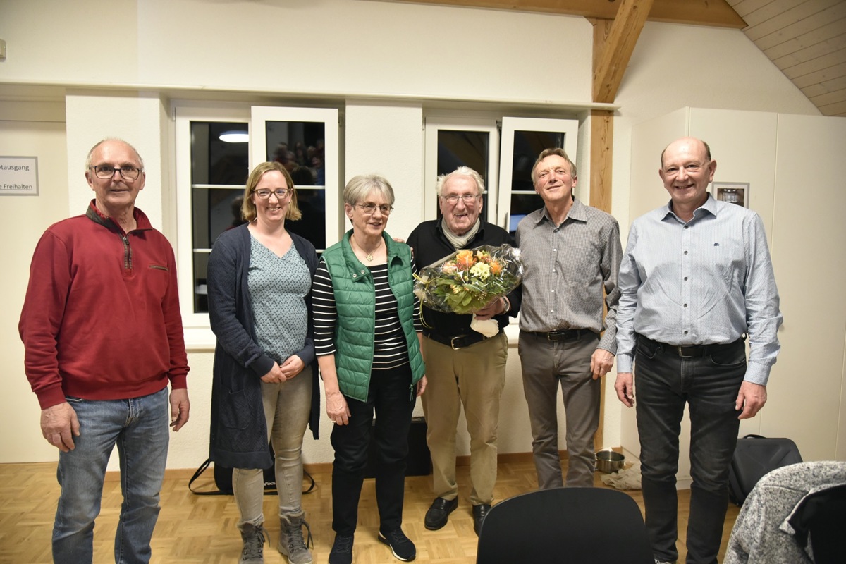 Der Vorstand des neuen Vereins «Buchemer Freilichtspiel 2025» (von links): Ernst Brandenberger